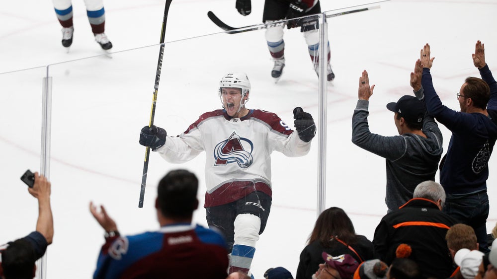 Rantanen lifts Avalanche over Ducks 4-3 with 1.3 left in OT