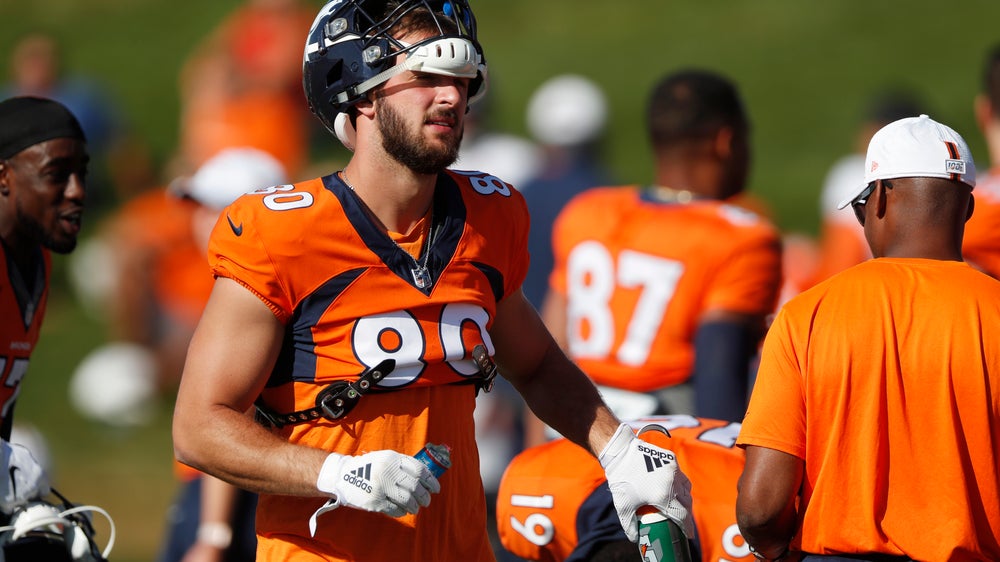 Broncos' Jake Butt opts for cleanup procedure on left knee