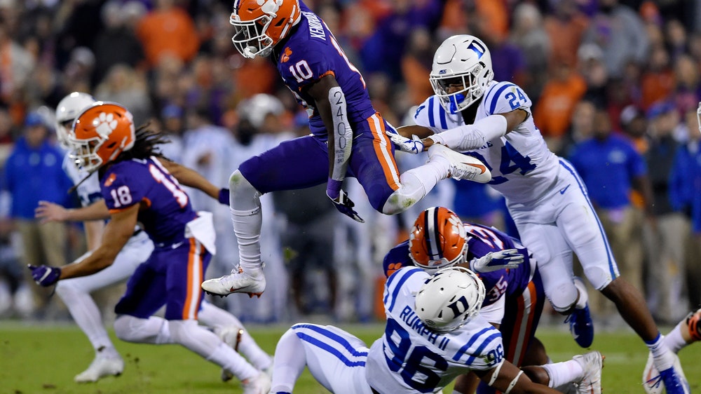 No. 2 Clemson overcomes slow start to beat Duke 35-6