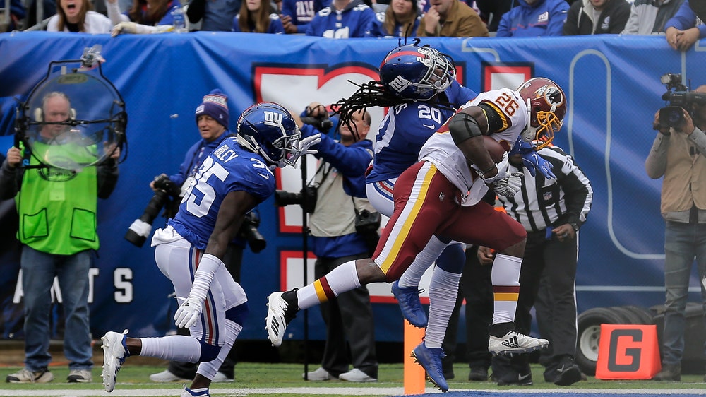 Redskins win third straight, behind defense and Peterson
