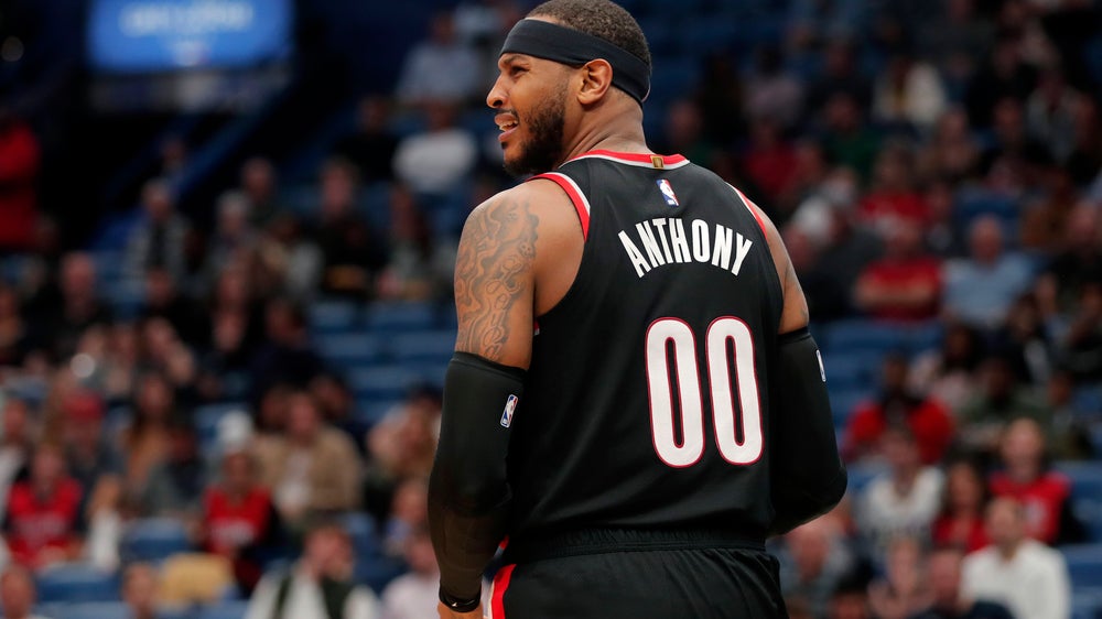 Carmelo Anthony takes a new outlook to his new team