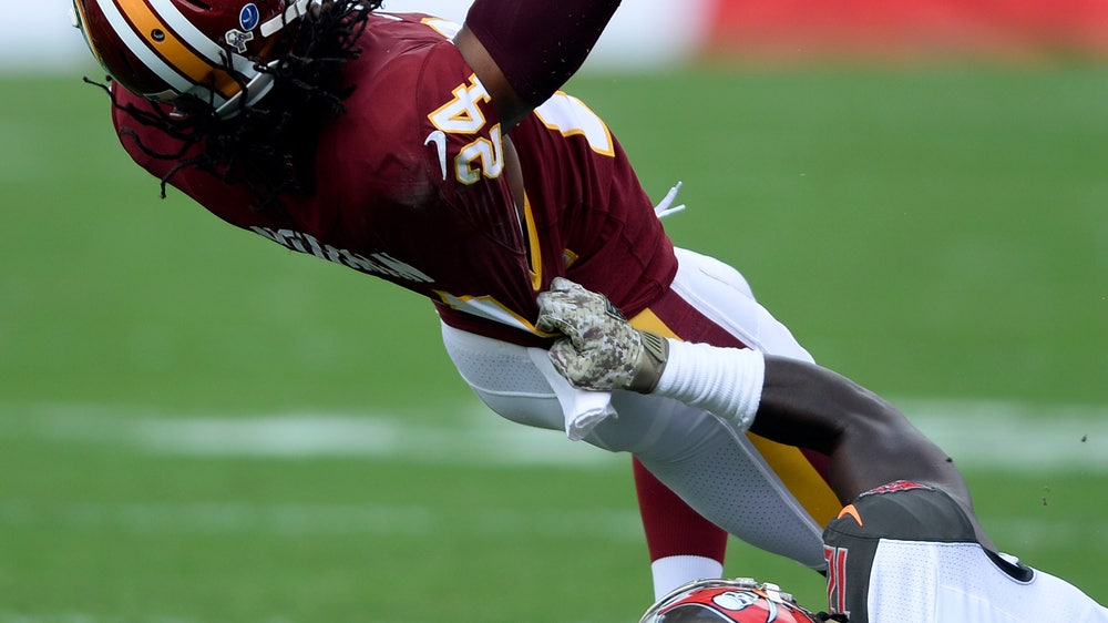 Smith throws for 178 yards, TD; Redskins beat Bucs 16-3