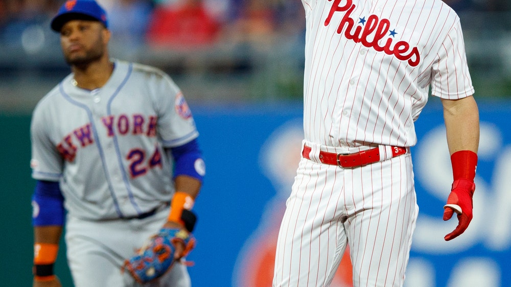 Phillies snap 7-game losing skid with 13-7 win over Mets