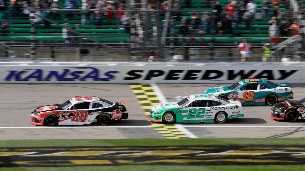 Jones tops Xfinity playoff contenders in wild Kansas race