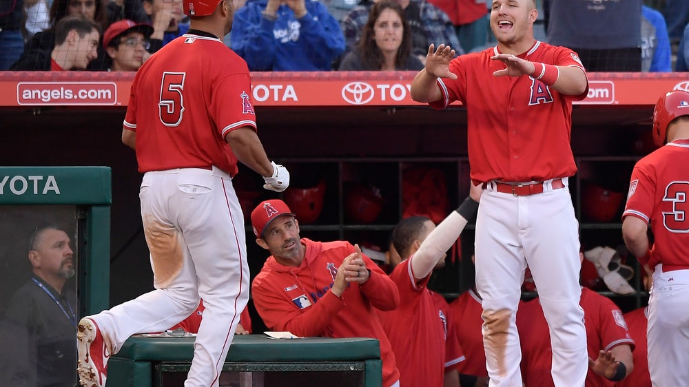Trout, Pujols deliver for Angels in 8-4 win over Dodgers