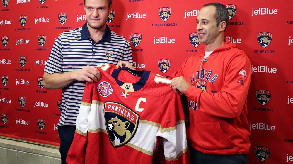 Barkov takes over as captain of Florida Panthers