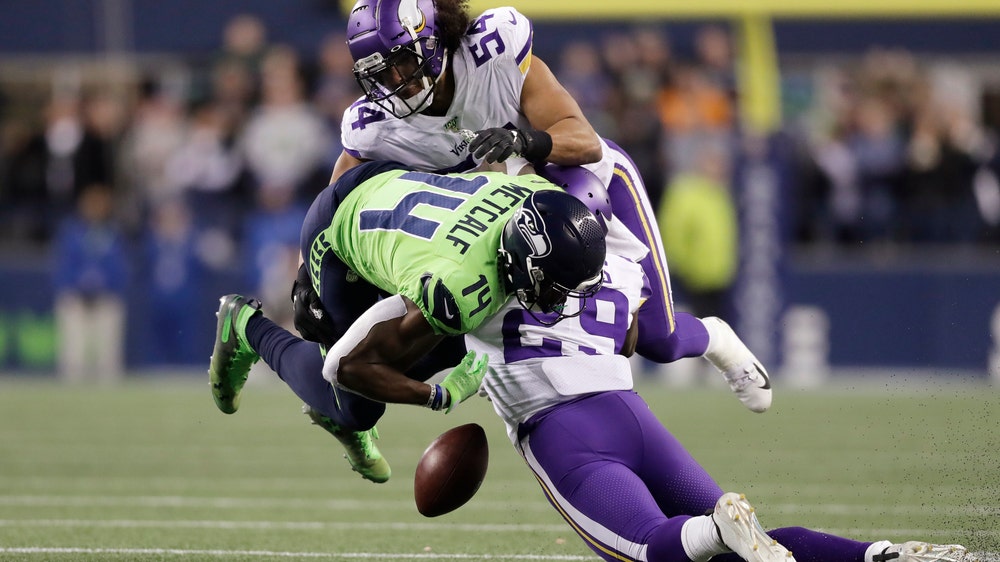 Seahawks take over 1st place in NFC West, beat Vikings 37-30