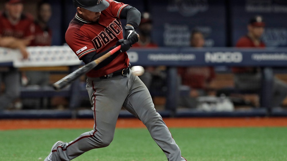 Flores’ 13th-inning single lifts Diamondbacks over Rays, 3-2