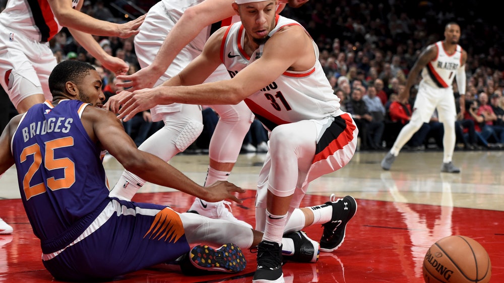 Lillard and Layman lead Blazers to 108-86 win over the Suns