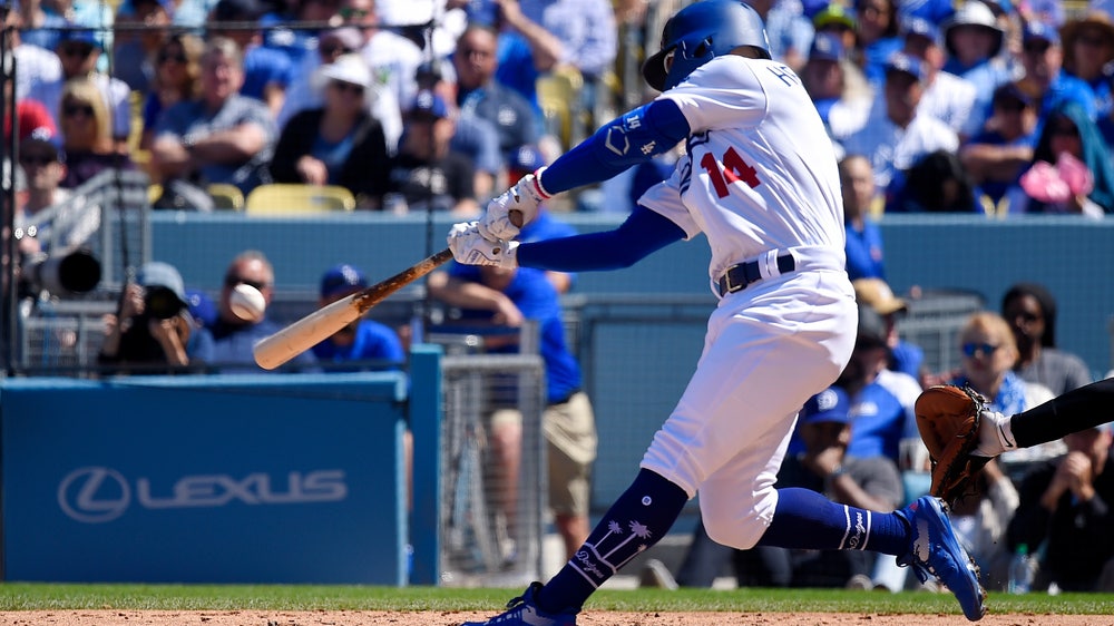 Dodgers set opening day mark with 8 HRs in win over Arizona