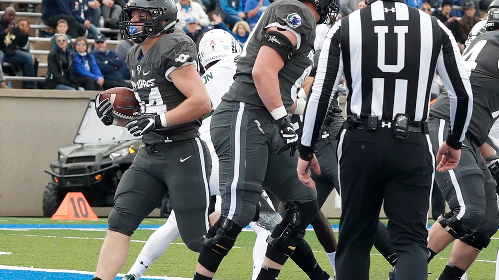 Fagan rushes for 260, Air Force beats Colorado State 27-19