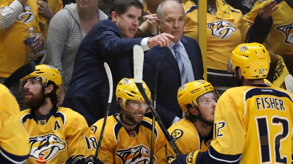 Nashville Predators fire coach Peter Laviolette