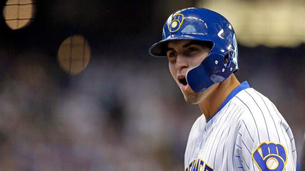 Brewers beat up Lester, top Cubs 8-5 to narrow WC lead