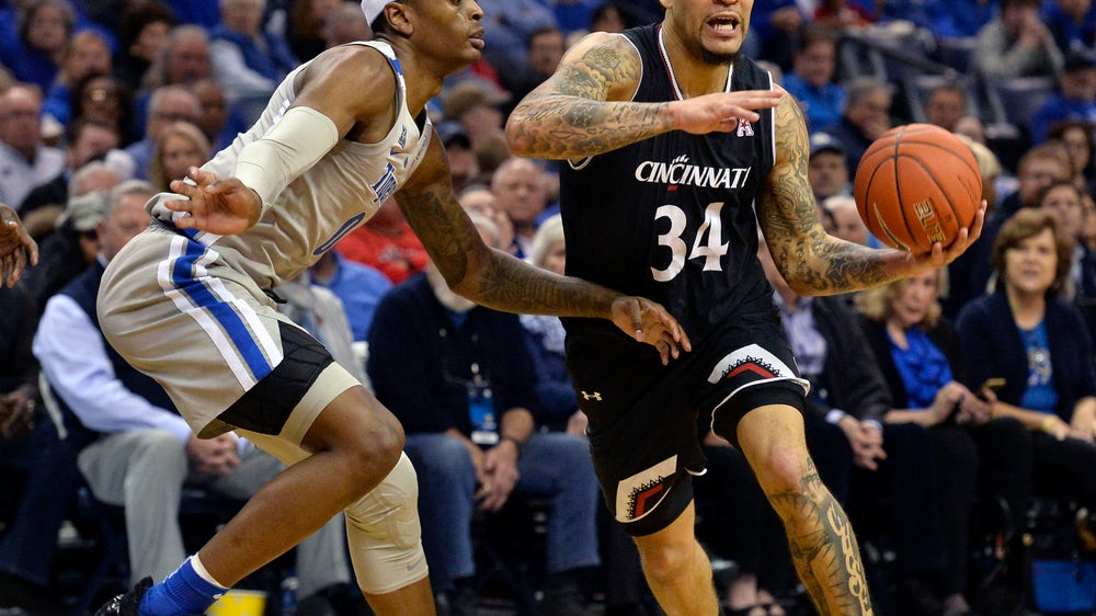 Cumberland scores 17 to lead No. 25 Cincinnati past Memphis
