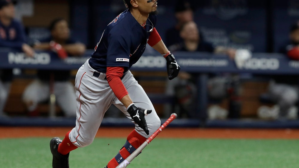 Betts, Moreland homer in 8th, Red Sox beat Rays 6-4