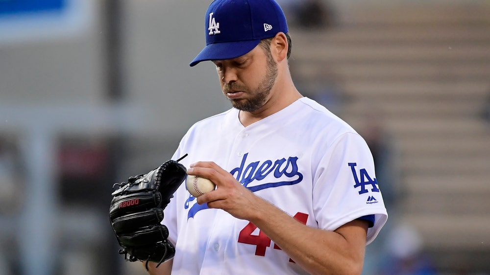 Dodgers put Hill on 10-day injured list with forearm strain