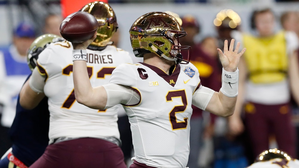 Minnesota runs past Georgia Tech 34-10 in Quick Lane Bowl