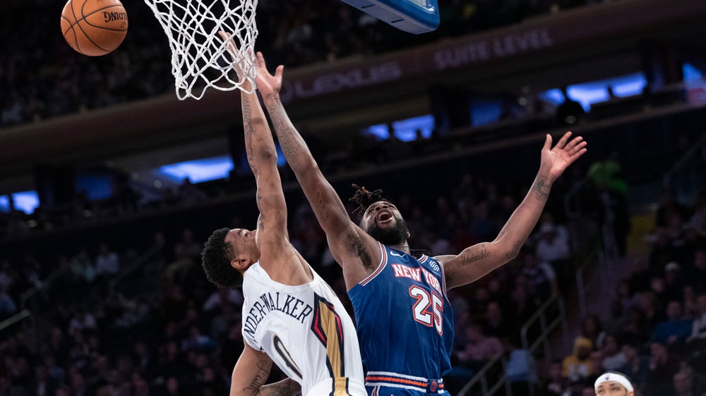 Ingram, Hayes lead Pelicans over Knicks 123-111