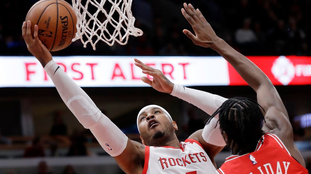 Carmelo aims to knock off rust, knock down shots for Blazers