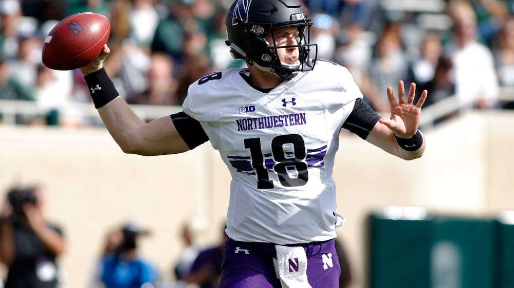 Thorson leads Northwestern past No. 20 Michigan State 29-19