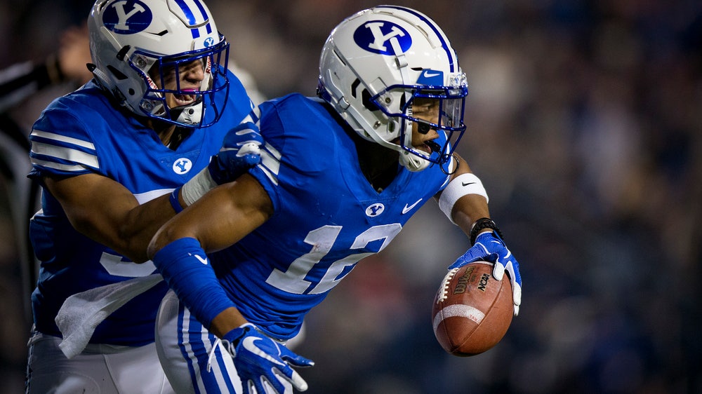 Katoa runs for 4 TDs; BYU beats New Mexico St. 45-10