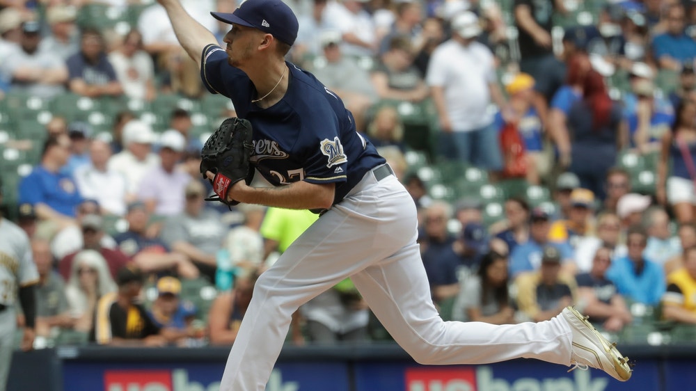 Zach Davies wins 7th, Brewers beat Pirates 5-3