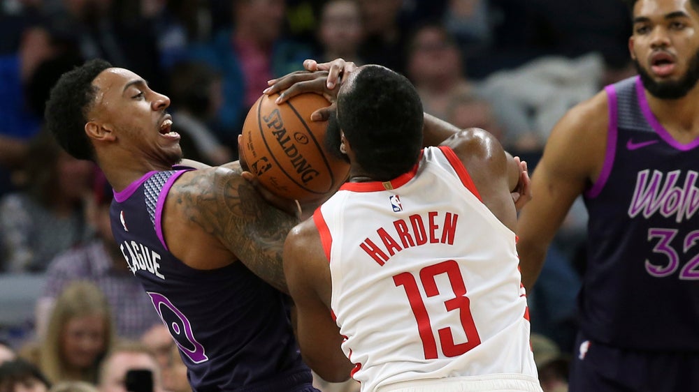 T-Wolves overcome Harden’s 42 to top Houston 121-111