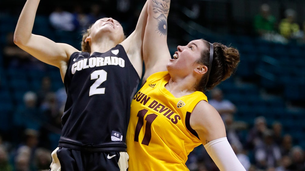 Ekmark leads No. 20 Arizona State women over Colorado 66-49