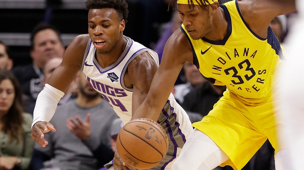 Cauley-Stein’s putback dunk lifts Kings past Pacers 111-110