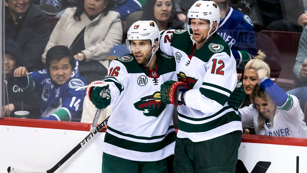 Wild score 3 power-play goals in 3-2 win over Canucks