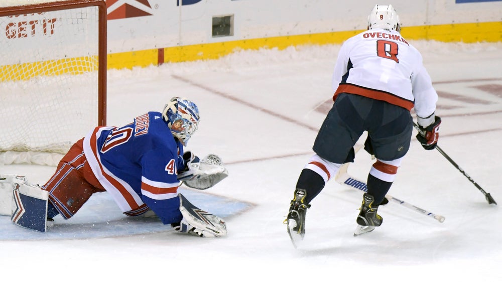 Ovechkin’s shootout ‘goal’ sends Capitals past Rangers 3-2