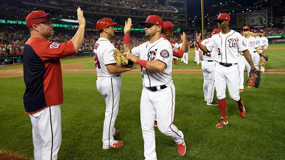 Nationals beat Indians 10-7, will host NL wild-card game