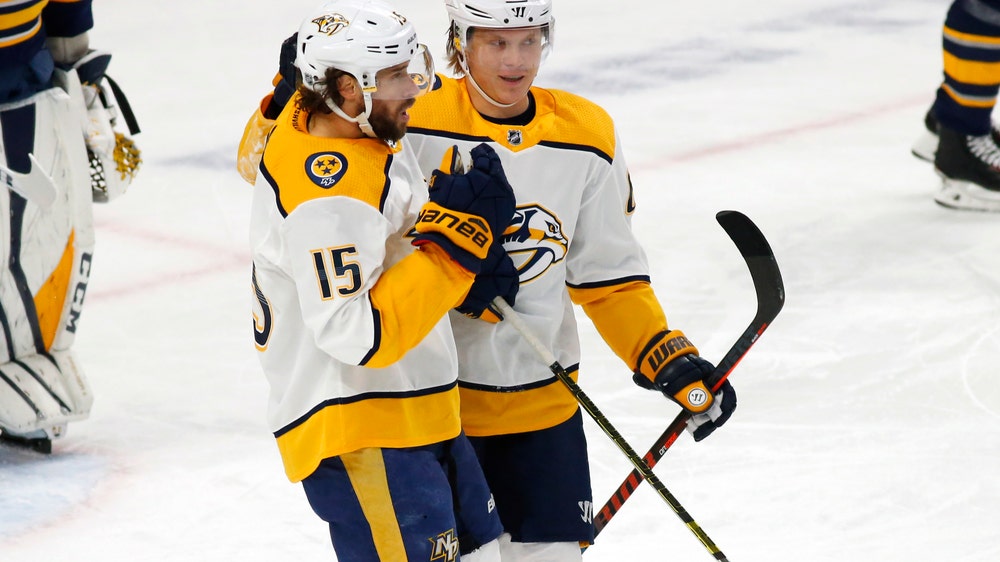 Johansen lifts Predators to 3-2 win over slumping Sabres