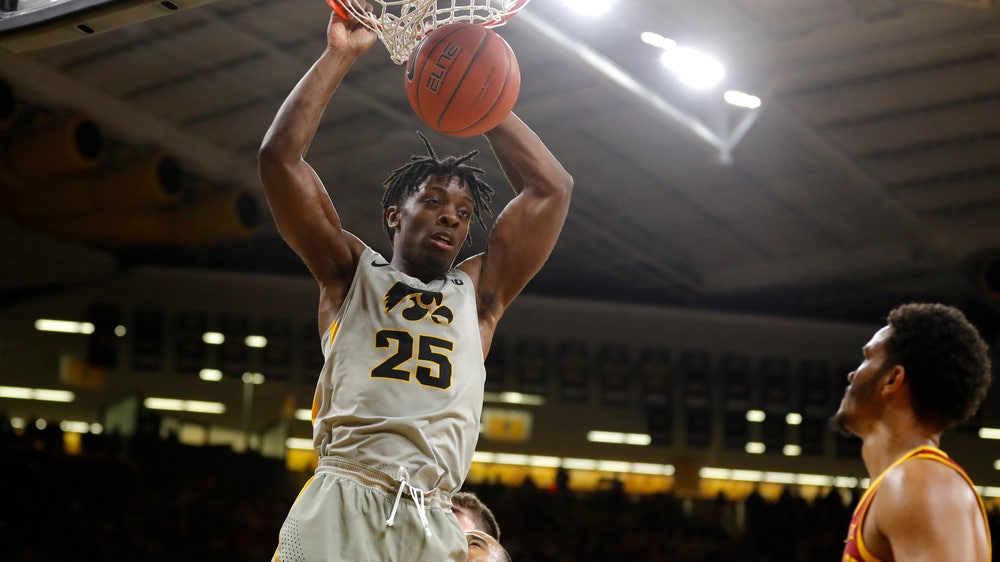 No. 18 Iowa cruises past Iowa State, 98-84