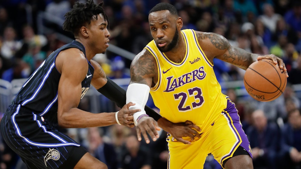 James leads Lakers past Magic 96-87