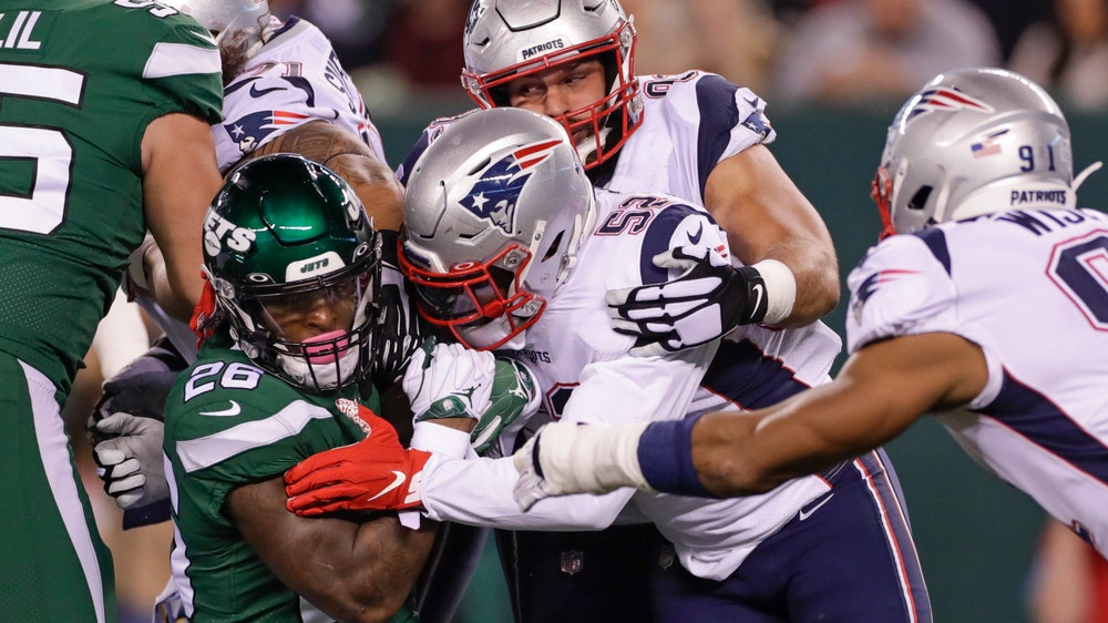 Patriots blitz Jets, gain more confidence with Browns next