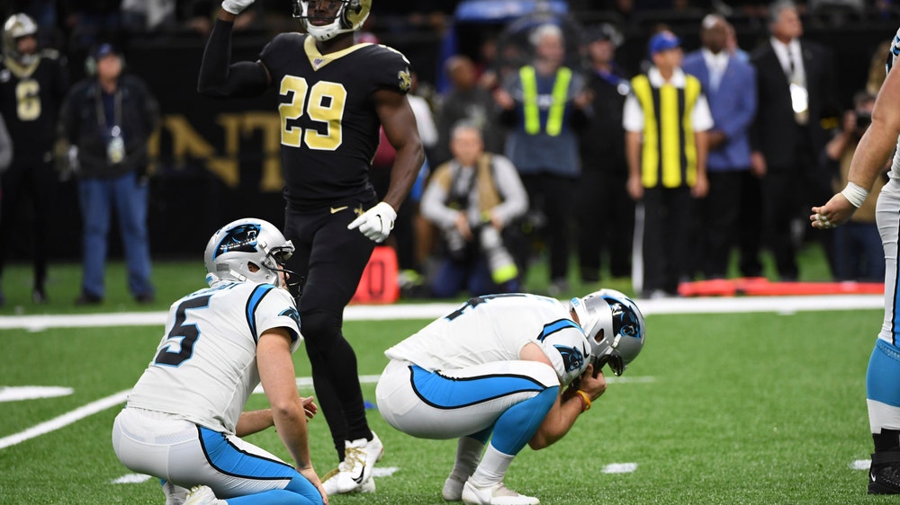 Panthers kicker blames his misses for costly loss to Saints