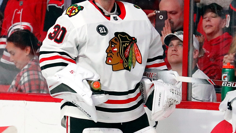 Aho scores in OT, Hurricanes beat Blackhawks 3-2