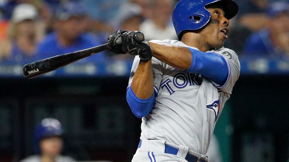 Granderson’s grand slam leads Jays past Royals 6-5