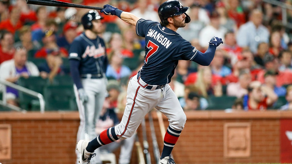 Swanson homers twice as Braves beat Cardinals 5-2