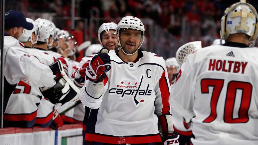 Capitals rally in third to edge Red Wings 3-2