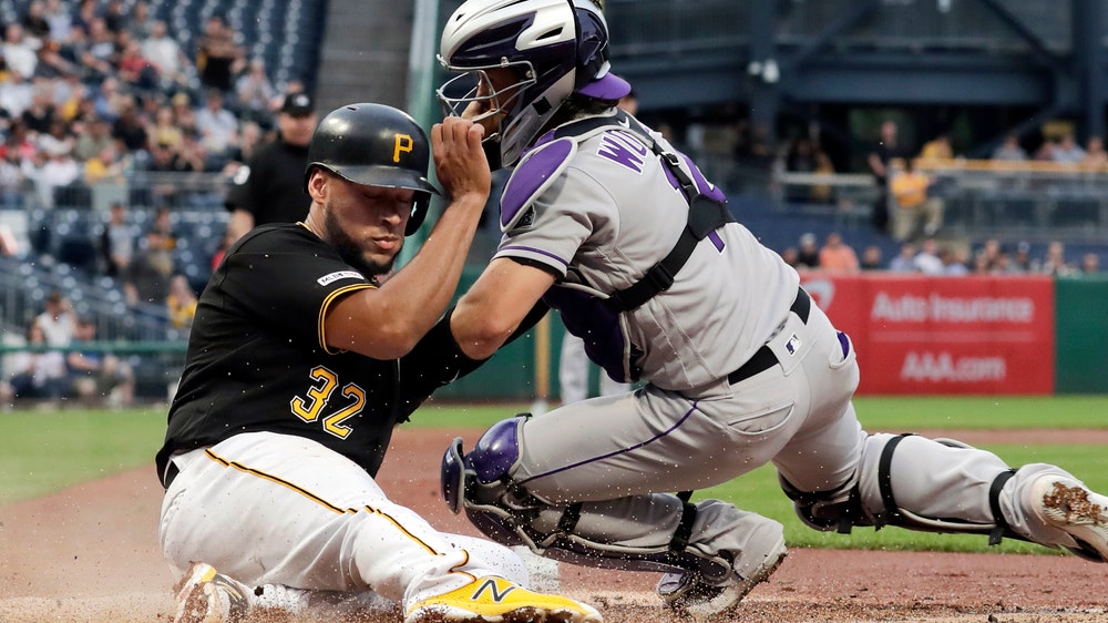 Bell’s splash HR not enough; Rockies cruise past Pirates 9-3