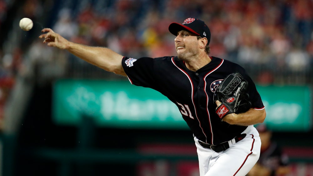 Scherzer picks up 16th win, Nationals beat Marlins 8-2