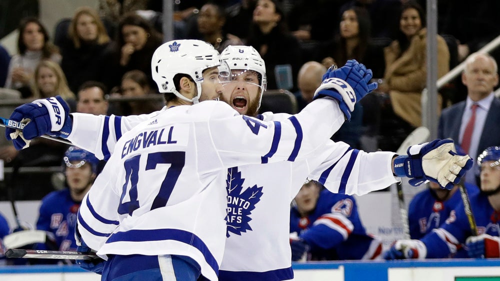 Nylander, Marner lead Maple Leafs past Rangers 6-3