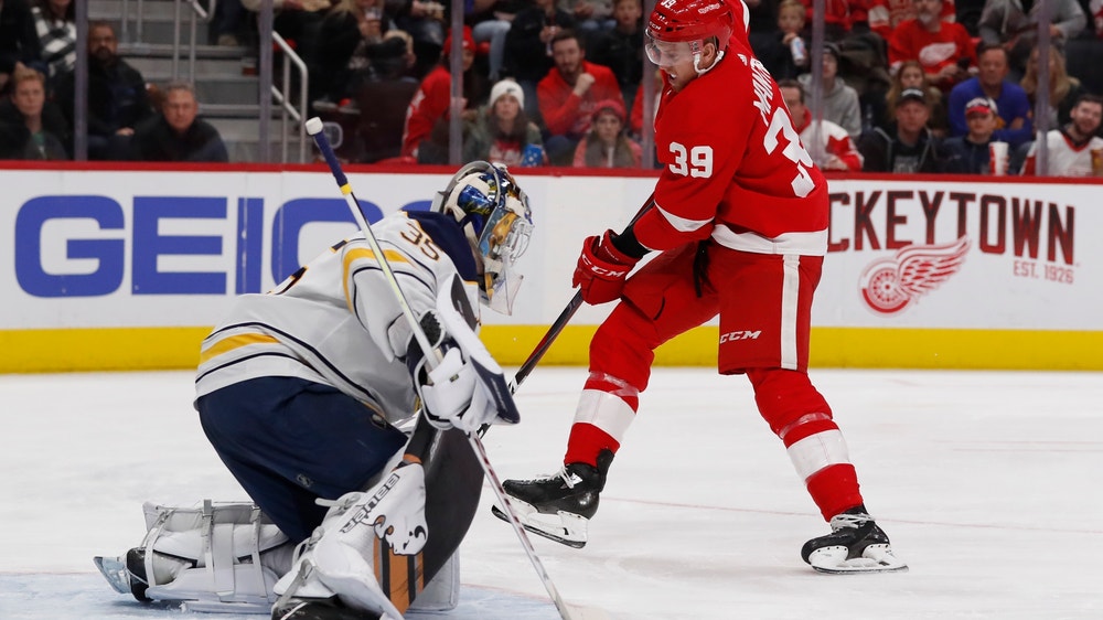 Sabres beat Red Wings 3-2 in shootout for 9th straight win