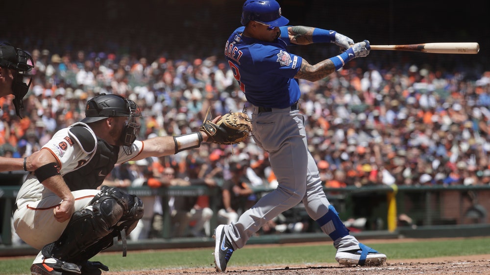 Báez, Bryant power Cubs past Giants 4-1; Lester scratched