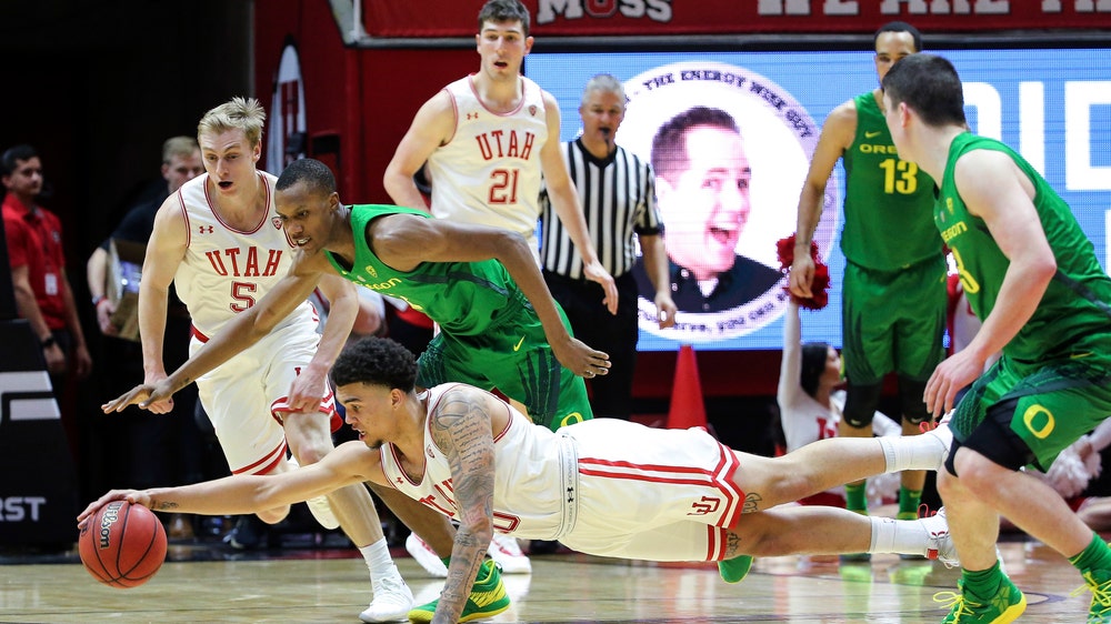 Richardson’s 19  points, Oregon’s defense break Utah 78-72