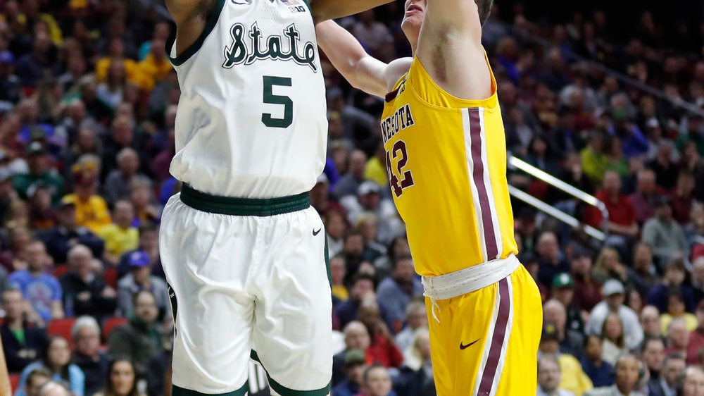Spartans rout Gophers, return to Sweet 16 1st time since ’15