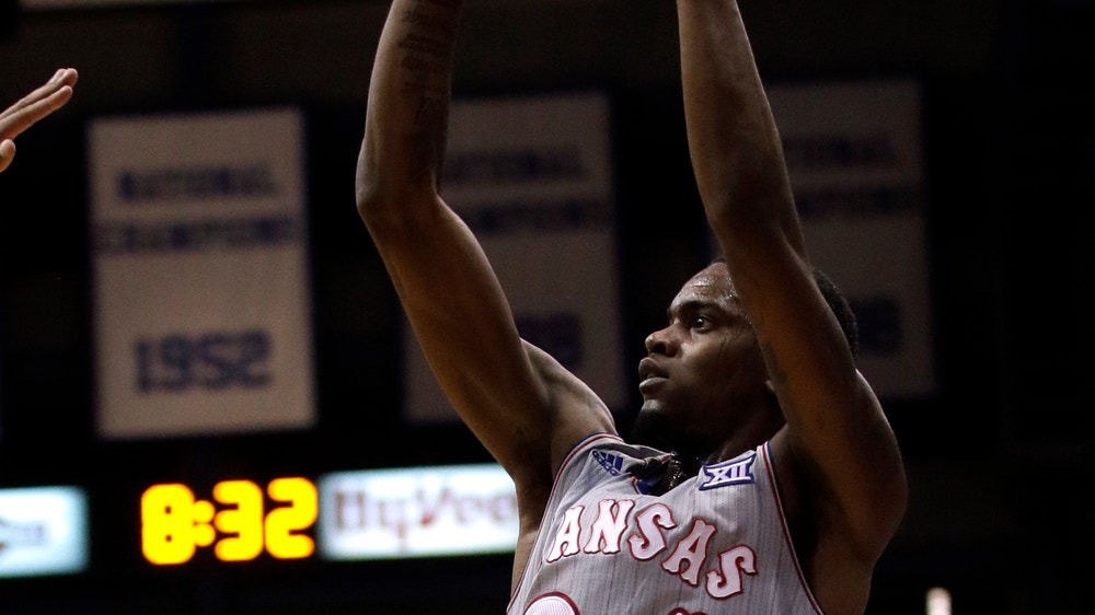 Vick hits 8 3s, has 32 as No. 2 Kansas beats Vermont 84-68