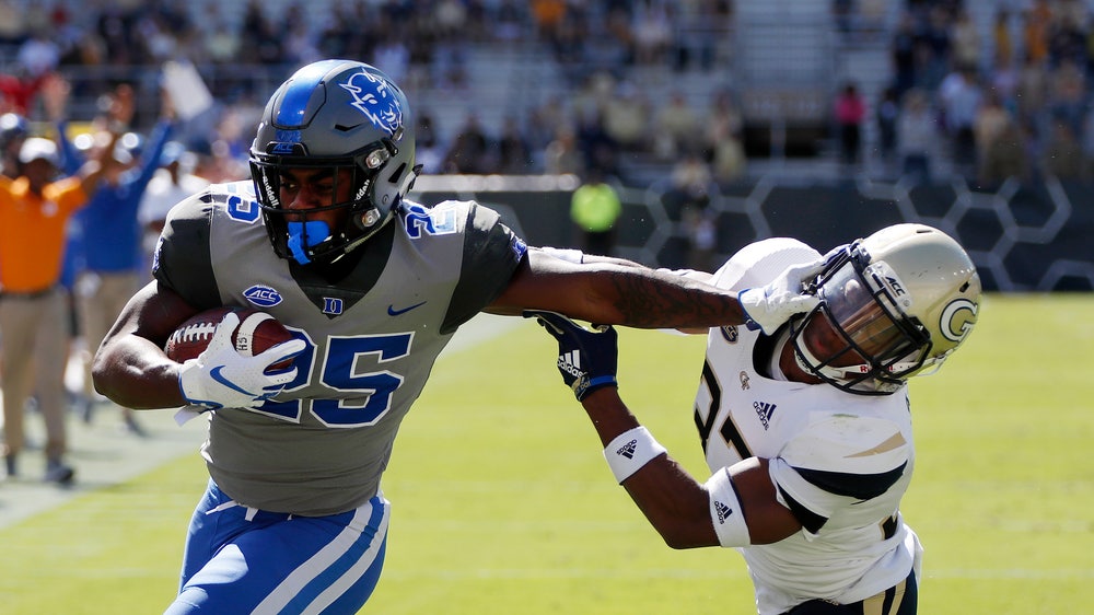 Duke beats fumble-prone Georgia Tech 28-14